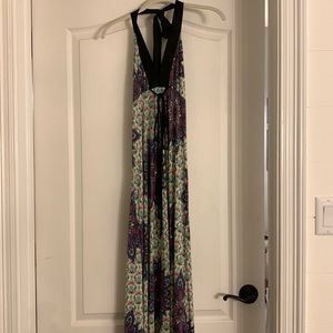 Multi color summer maxi